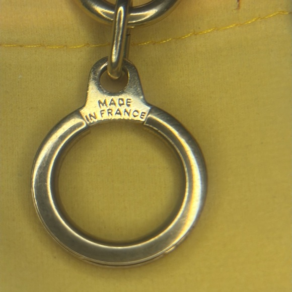 Louis Vuitton Anneau Cles Key Ring Holder Charm Gold Tone - Picture 4 of 5